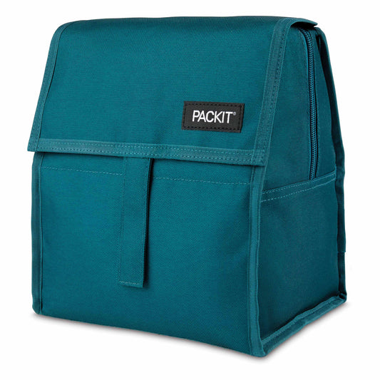 freezable-lunch-bag-b8 freezable-lunch-bag-deep-teal-left-angle.jpg